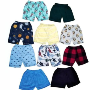 BOY BABY PRINTED SHORTS 10PK