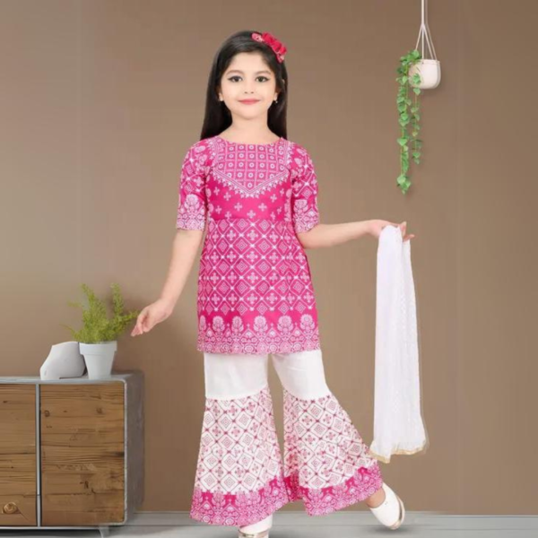 Girls Naira Sets | Fancy Party Wear Dresses For Kids